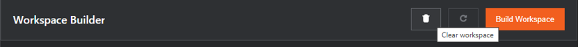 Close-up showing the refresh-layout button in the builder.